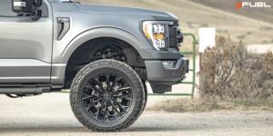 Ford F-150 with Fuel 1-Piece Wheels Flame 6 - D804